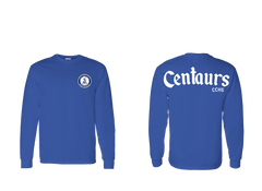 Long Sleeve Blue T-Shirt - Centaurs