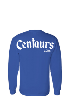 Long Sleeve Blue T-Shirt - Centaurs