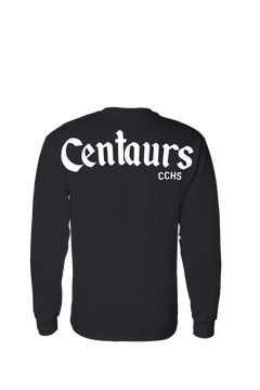 Long Sleeve Black T-Shirt - Centaurs